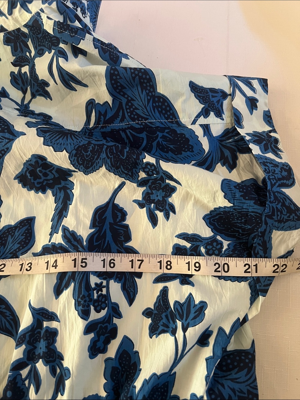 NEW FITZROY & WILLA Savannah Dress Blue Gordes medium - Picture 5 of 7